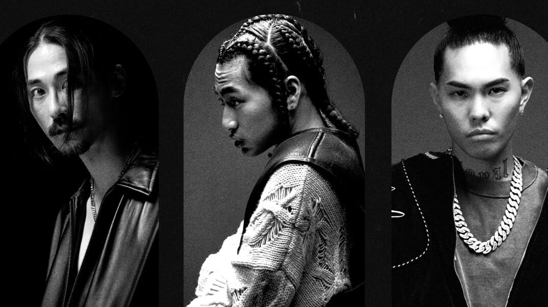 Tiji Jojo、Jin Dogg、Kohjiyaのバンドセットによる3マンライブが開催