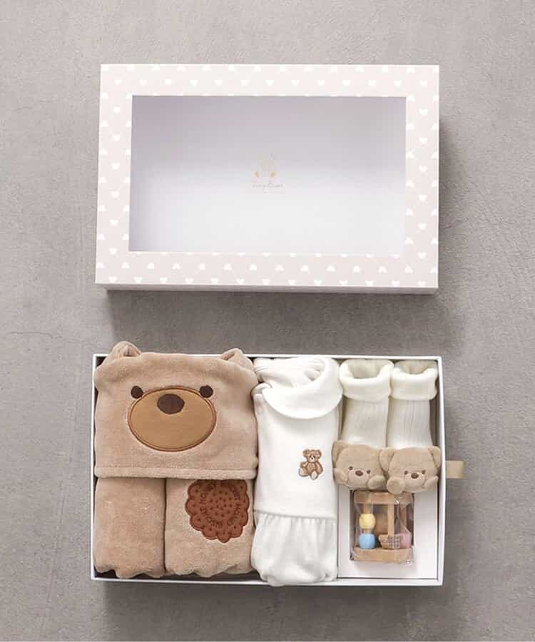 Baby Gift Box】tiny bearセット2_出産祝い_ギフトセット_出産準備_