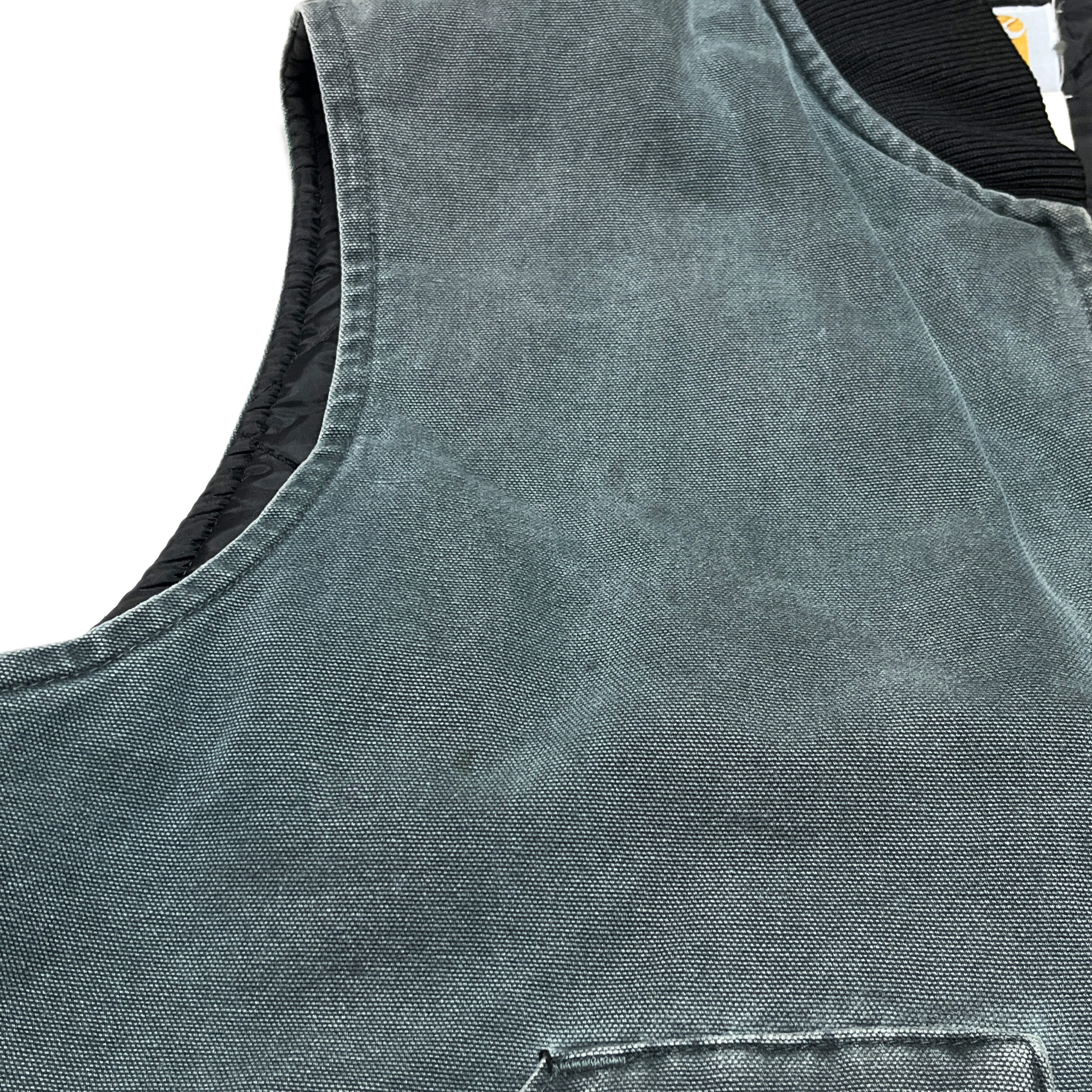 90's Carhartt Duck Vest Hunter Green Size (XL-R) – frgeek