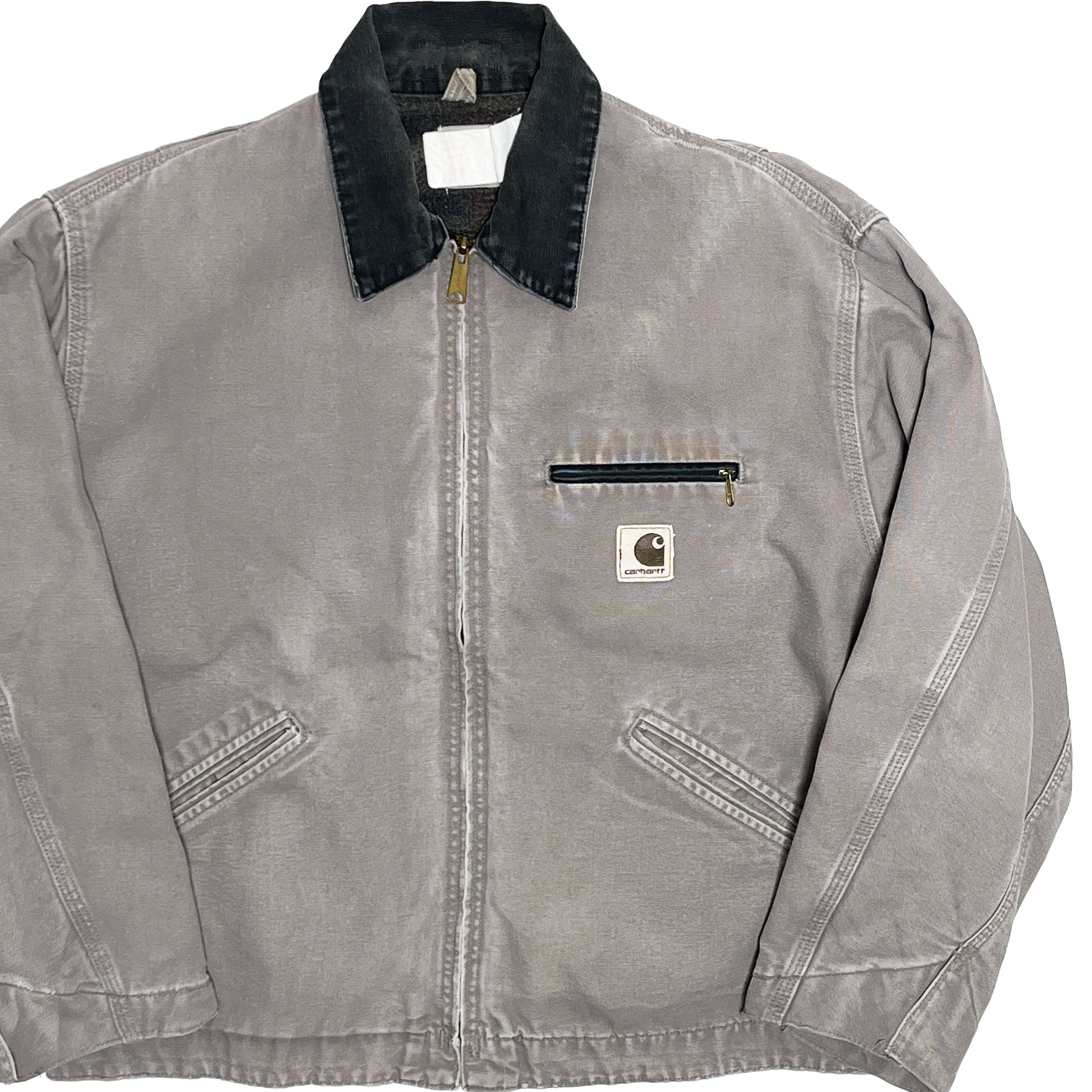 80's〜 Carhartt DETROIT JKT グレー レアカラー！ Size (XL)位 – frgeek