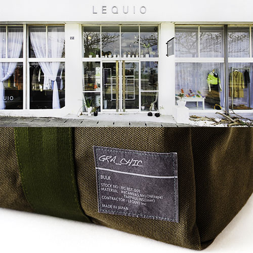 LEQUIOのミリタリーディティールバッグ「GRA_CHIC」 - 藤巻百貨店 逸品