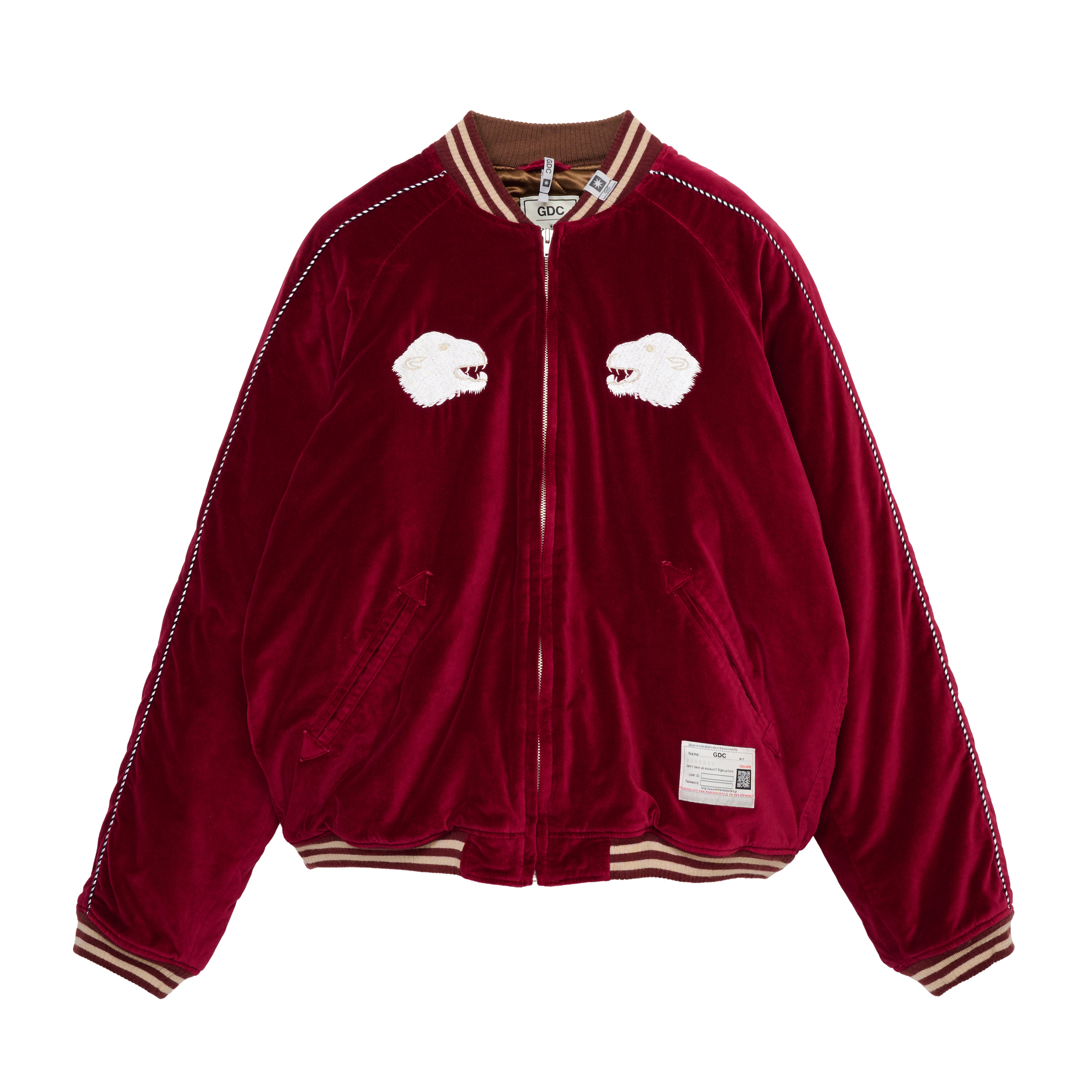 MIHARA YASUHIRO X GDC collabo】Satin Blouson
