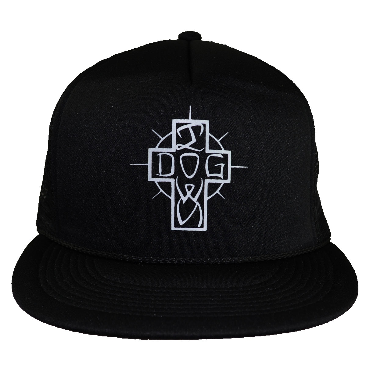 DOGTOWN×SUICIDAL Old Cross Logo メッシュキャップ BLACK | GEEKHEAD