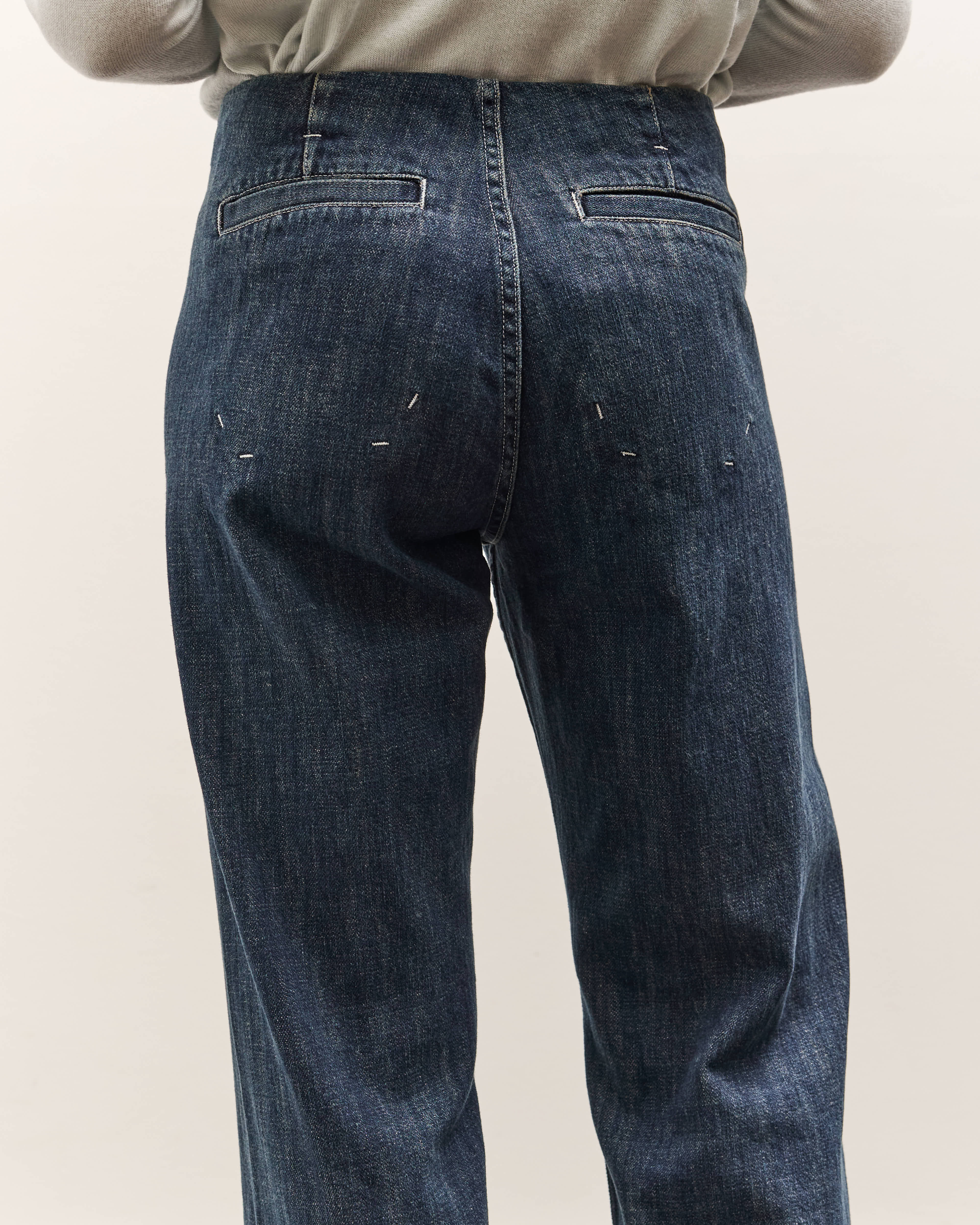 seya. Tofu Jeans, Faded Indigo – Glasswing