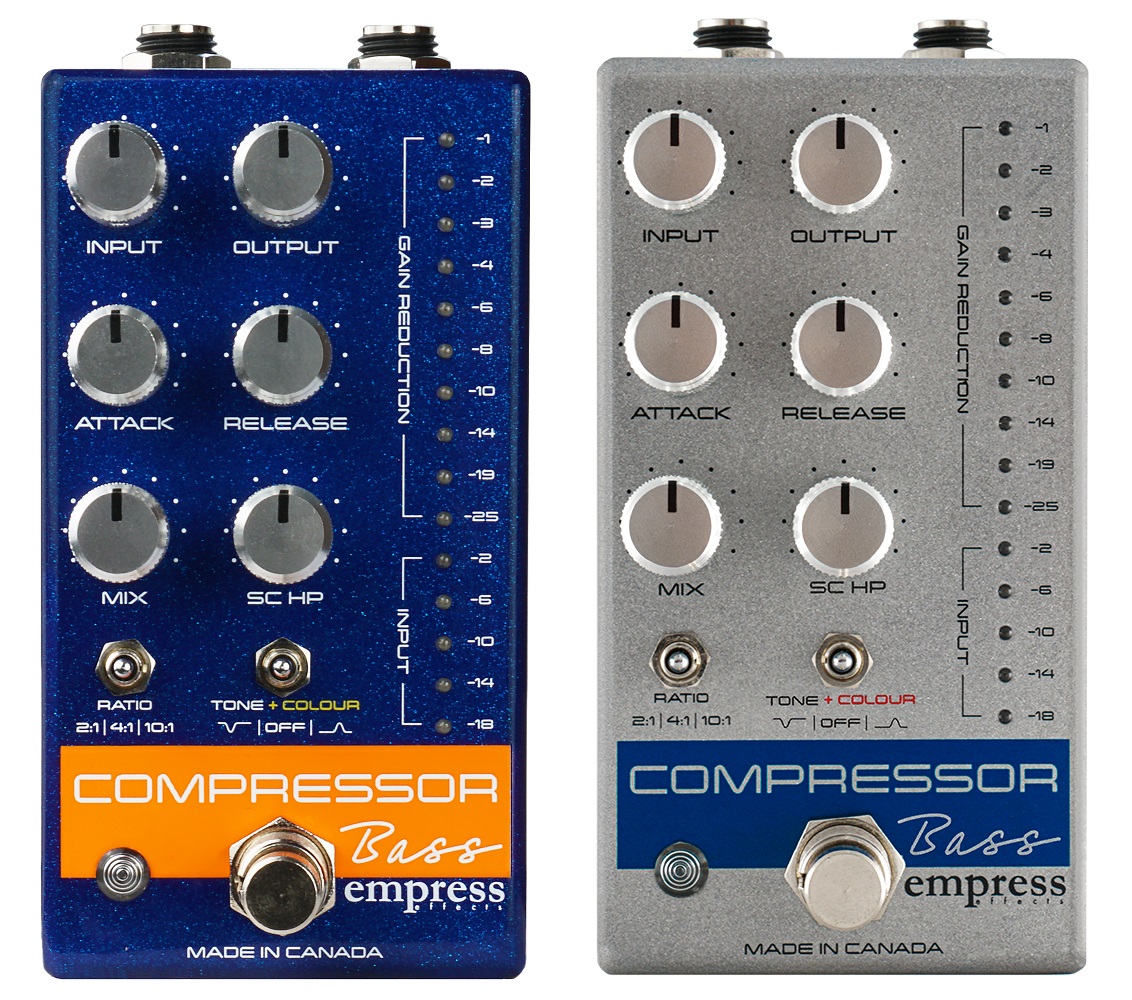 コンプレッサー】Empress Effects “Compressor MKⅡ” “Bass Compressor