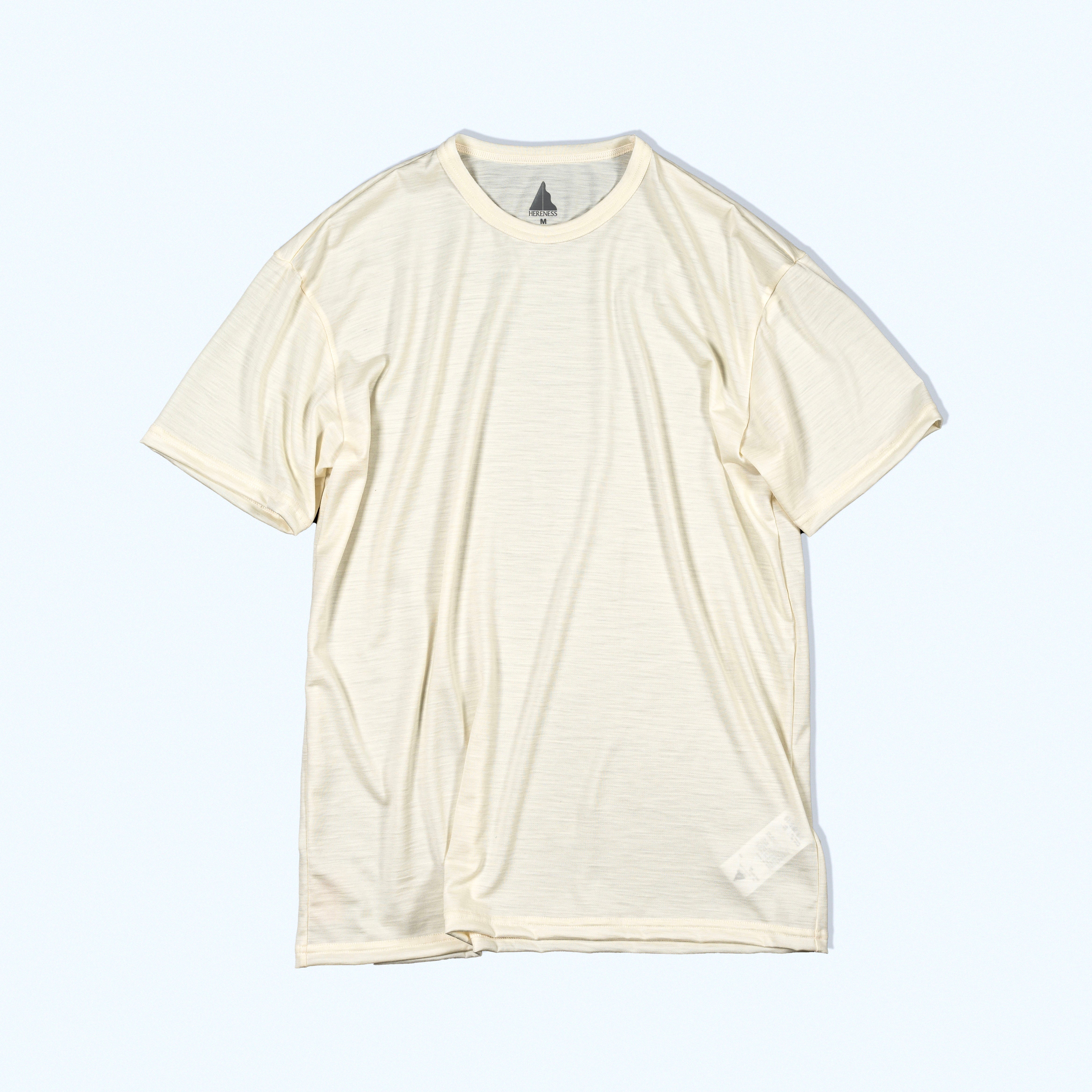 SMOOTH WOOL T-SHIRT 2(UNISEX) – HERENESS.jp