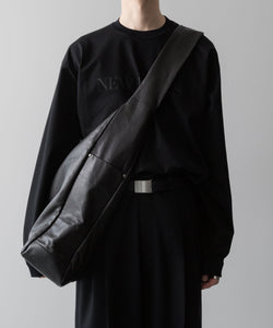 ssstein / シュタイン】LEATHER SHOULDER BAG - BLACK | 公式通販