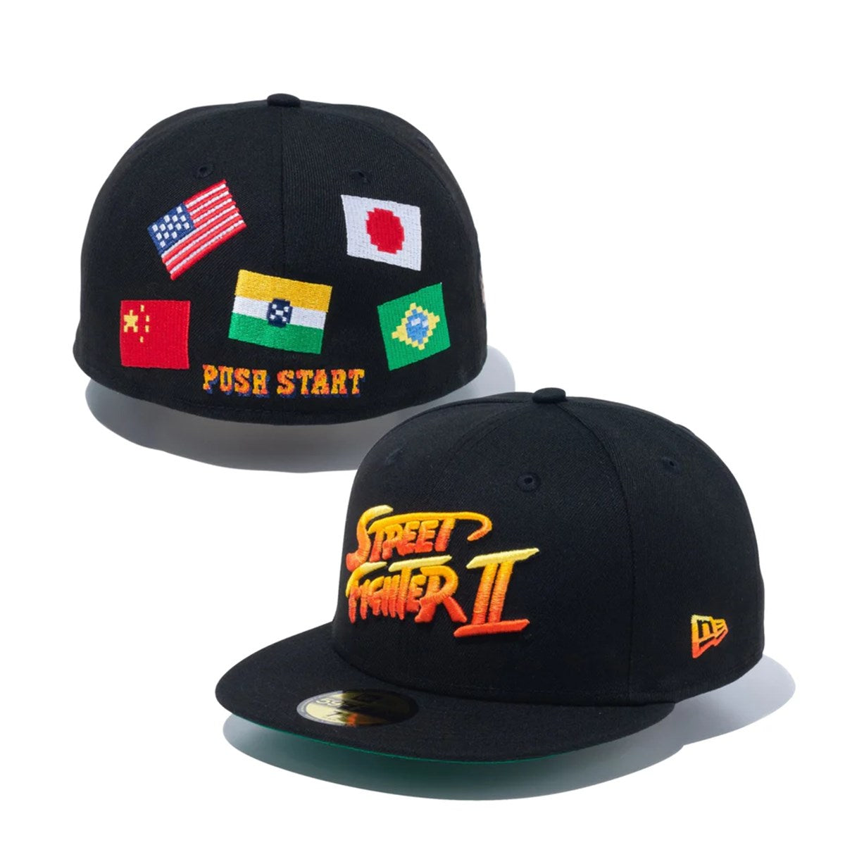NEW ERA × STREET FIGHTER II - 59FIFTY SF2 FLAG ストリート