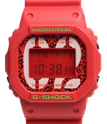 Casio G-Shock DW-5600 Evangelion EVA-02 Asuka The Beast Model