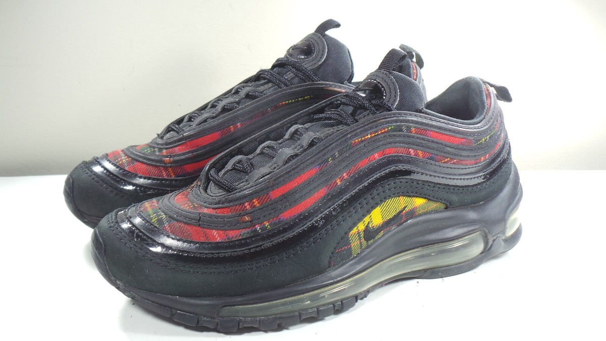 NIKE 2018 AIR MAX 97 AV8220-001 TARTAN BLACK 6.5 SAFARI PRESTO