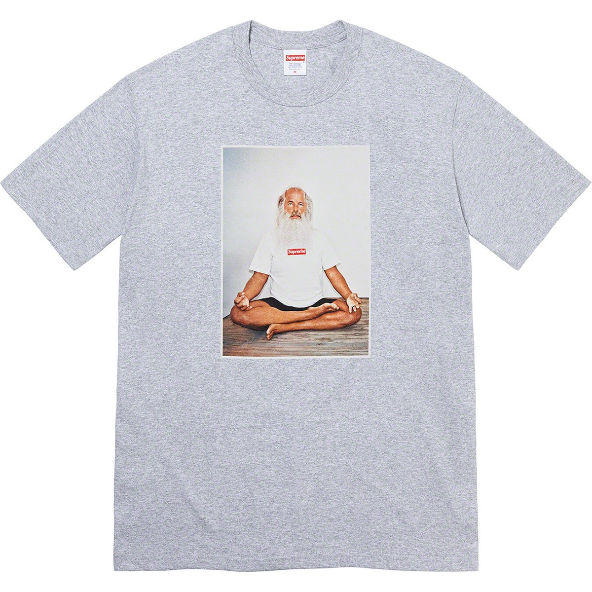 size M - Supreme Rick Rubin Tee Heather Grey | eBay