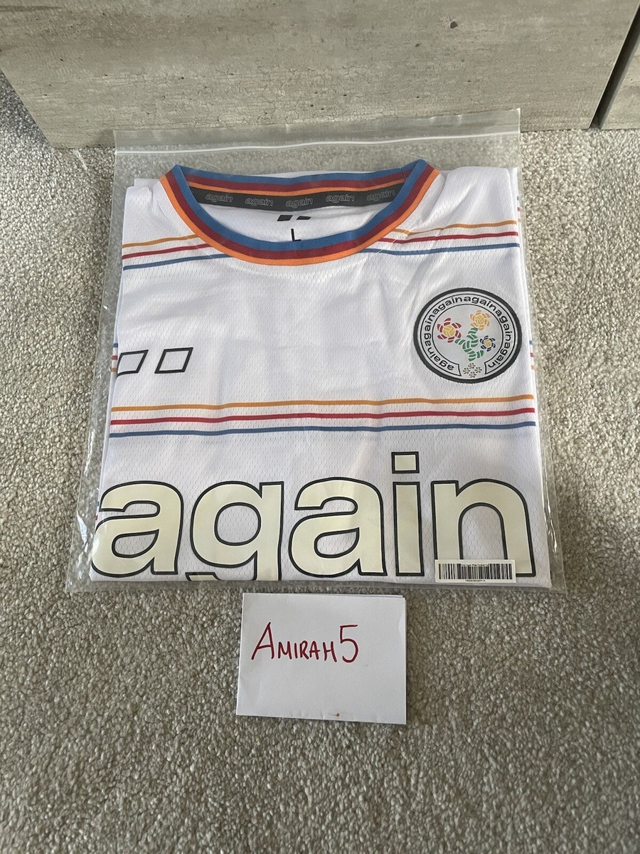 FRED AGAIN FC White 2024 Football Shirt Jersey Large ✓ Reading