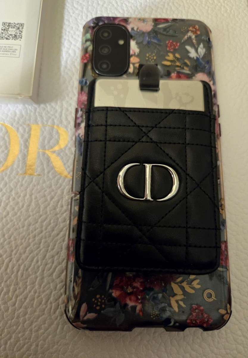 Christian Dior Phone Mirror & Dust Bag/ Card Holder NWT | eBay