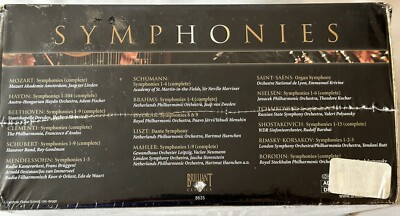 NEW Factory Sealed 226 Symphonies - 100 CD Box Set by Brilliant