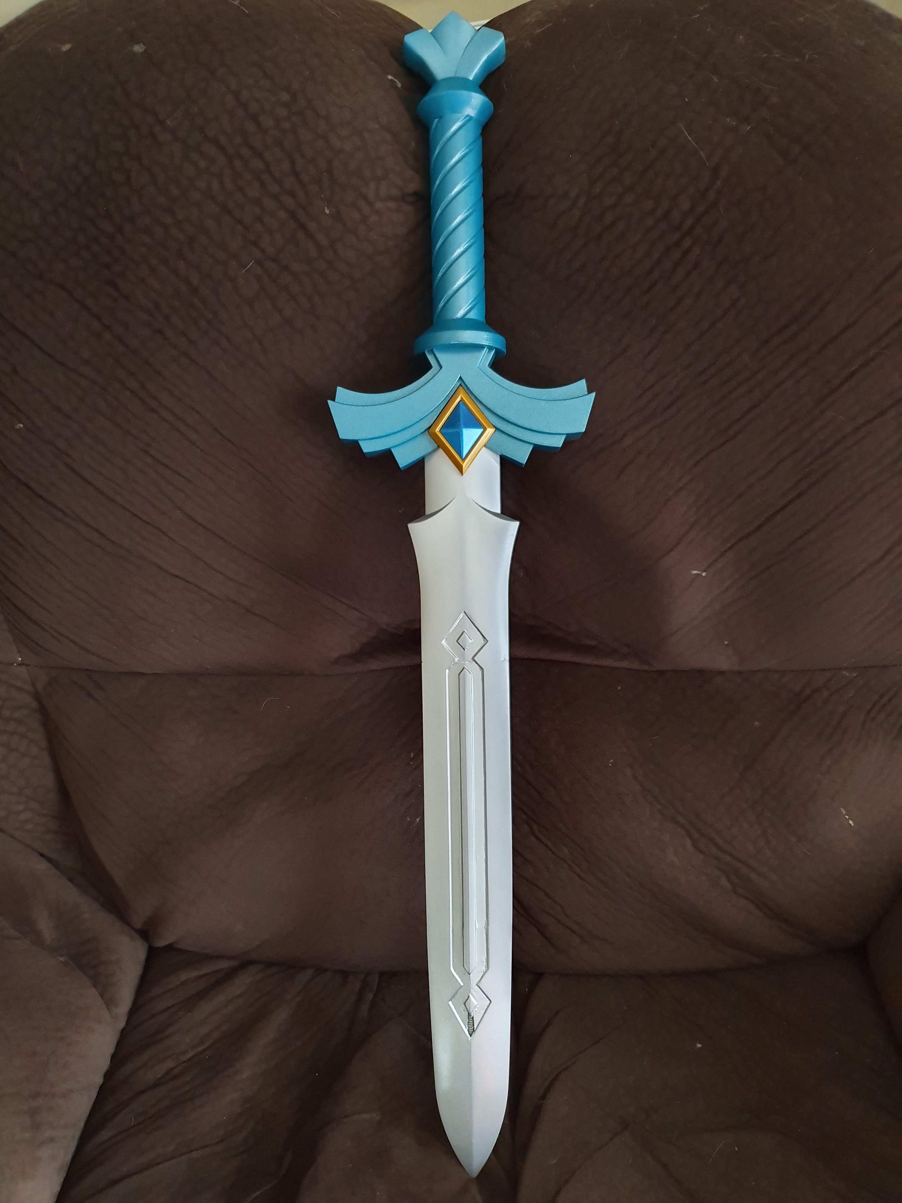 ゼルダの伝説 スカイウォードソードの女神の剣、ほぼ完成！ : r/3Dprinting