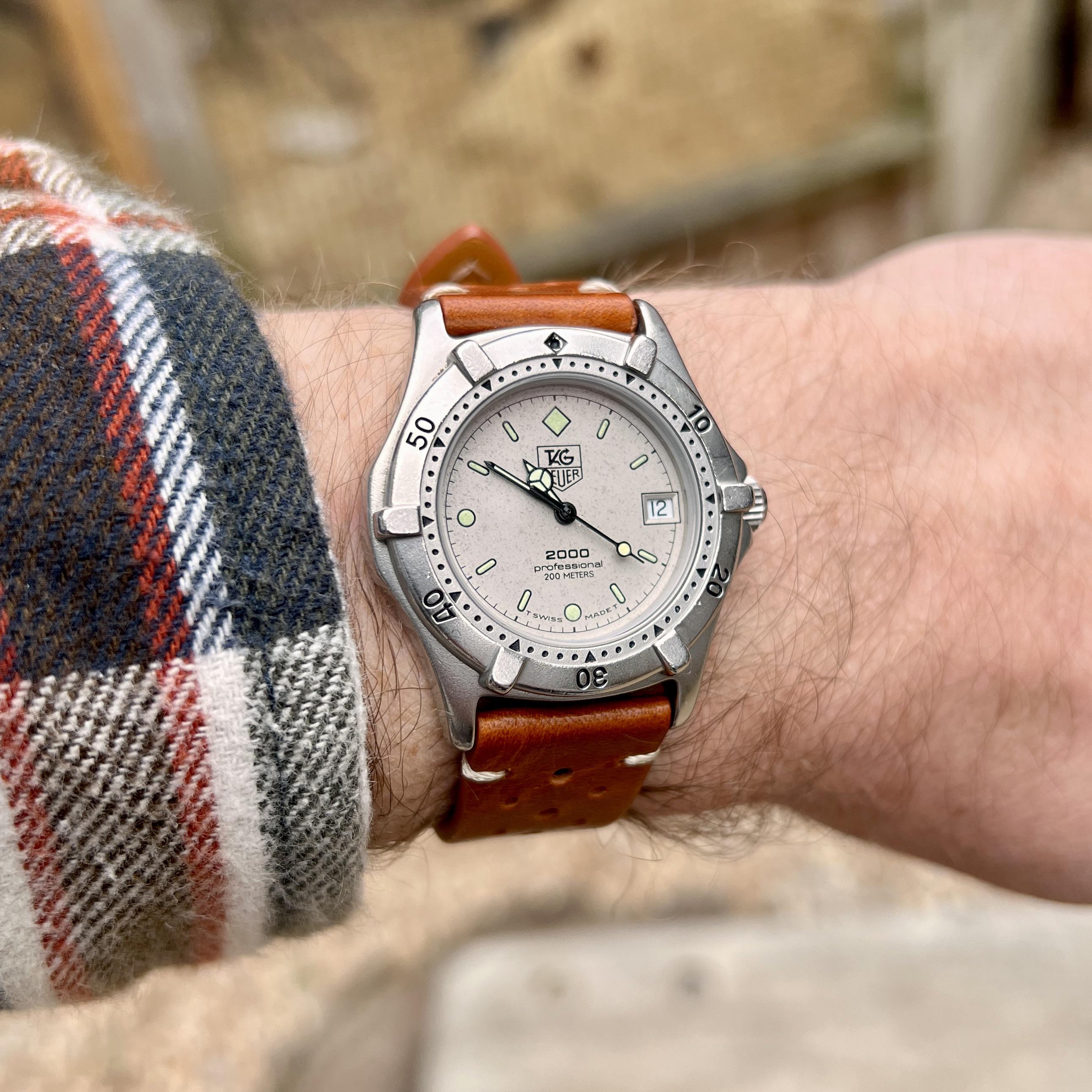 My first vintage luxury watch - late 80s TAG HEUER Professional