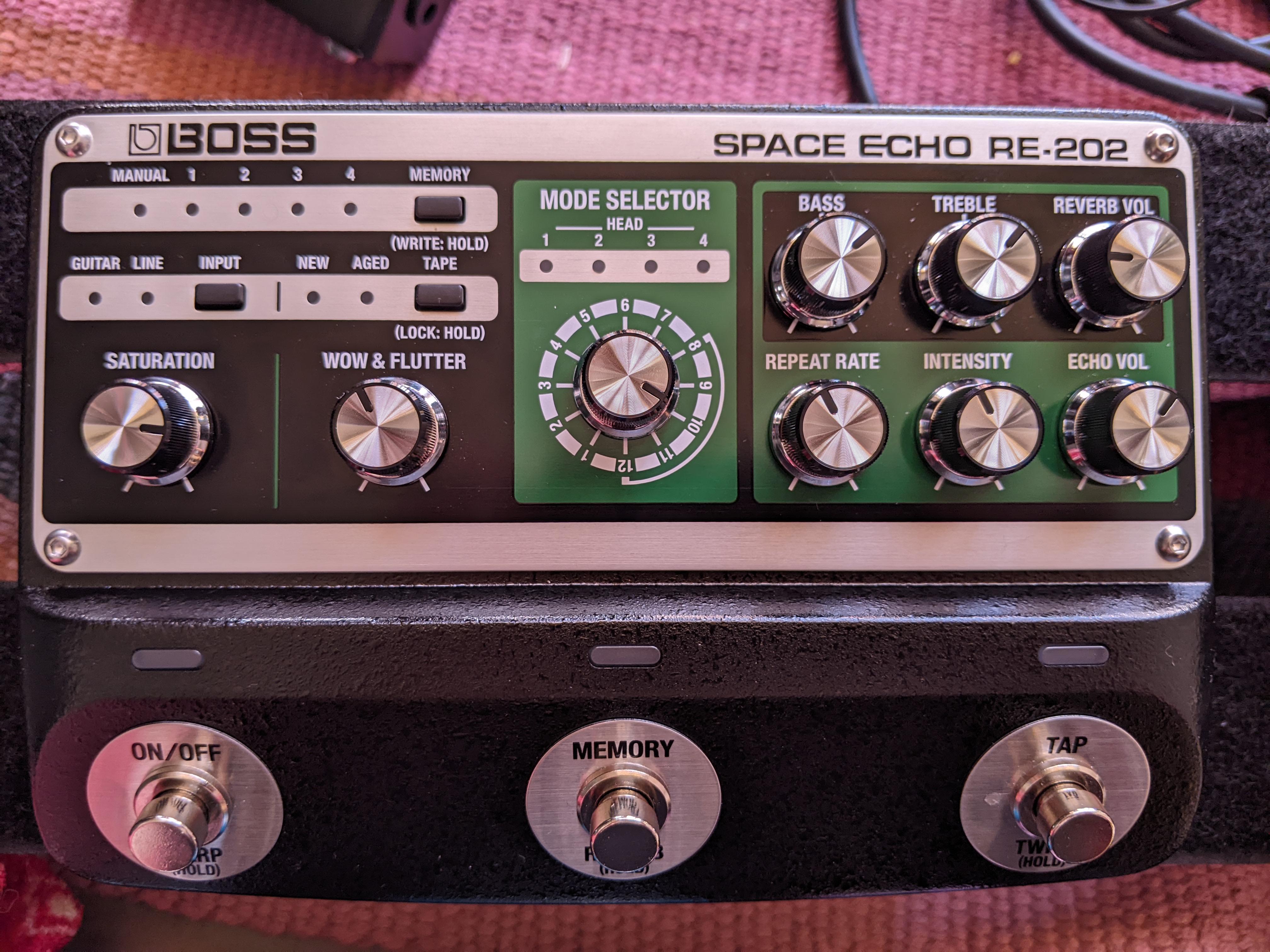 NPD} Boss RE-202 Space Echo : r/guitarpedals