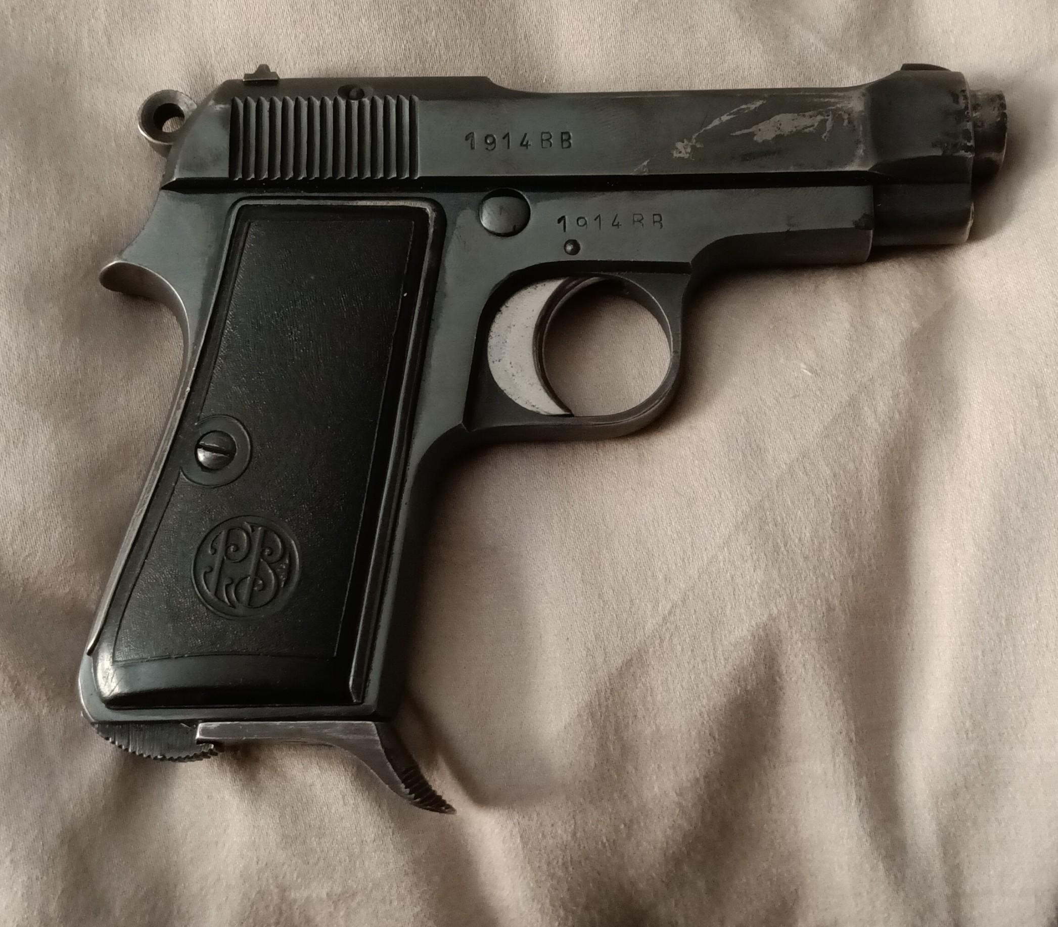 Very modern carry gun (Beretta 1934) : r/CCW