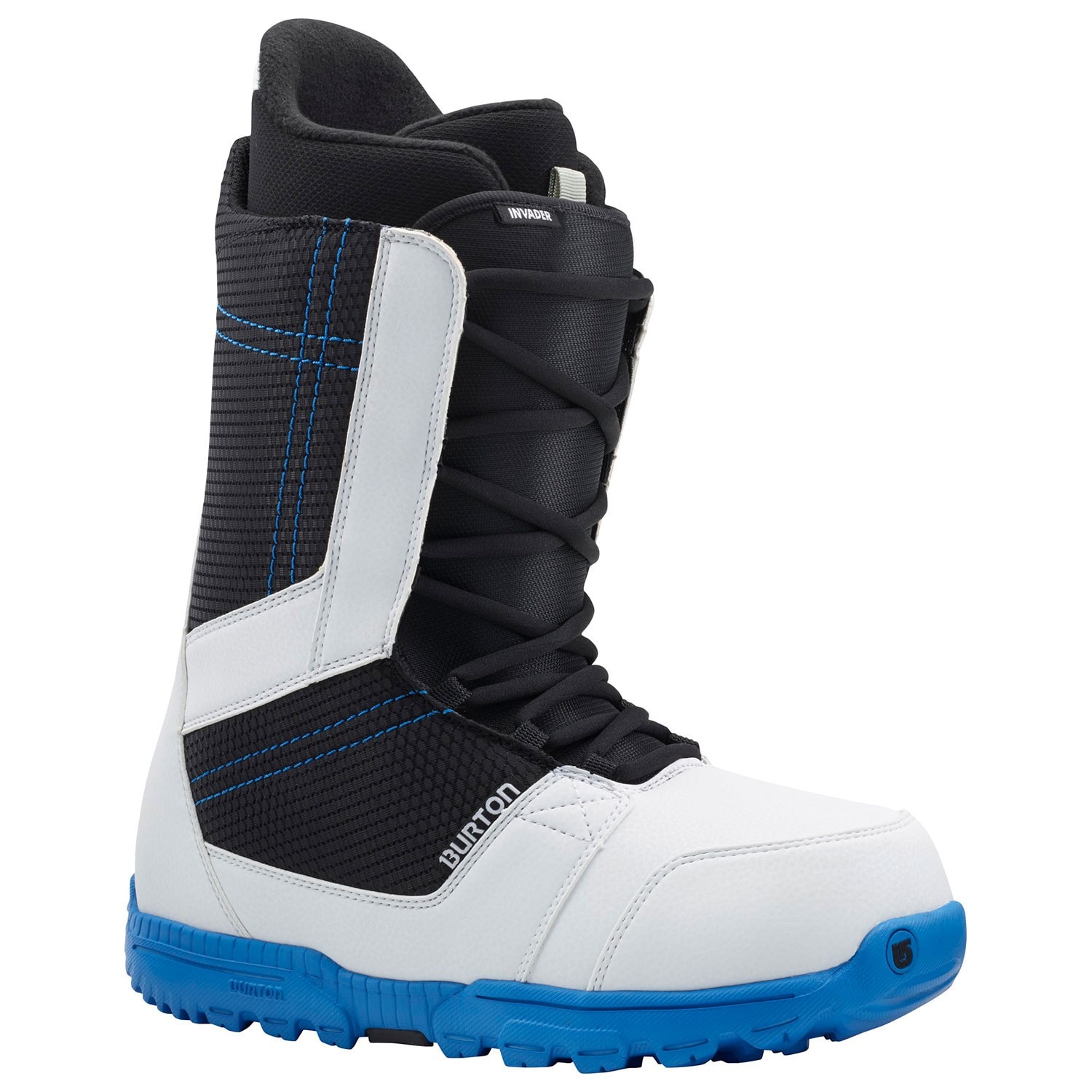 Winter Shoes Burton Invader white/black/blue | Snowboard Zezula