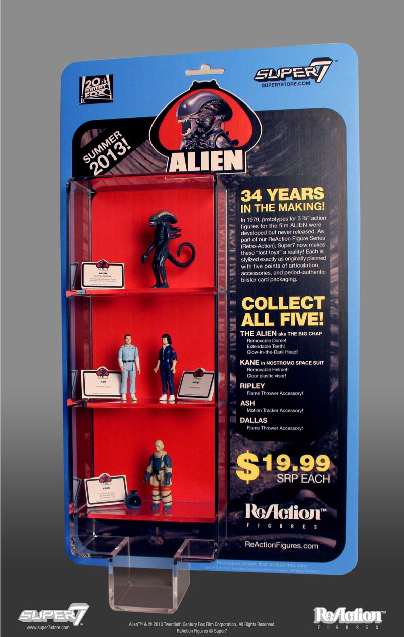 Super7's Alien ReAction 3 3/4” Figures Revealed - ToyNewsI.com
