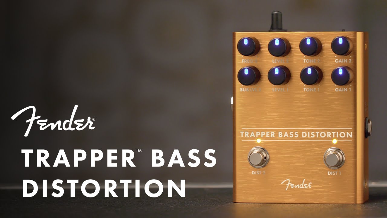 Introducing The Trapper Bass Distortion Pedal | Effects Pedals