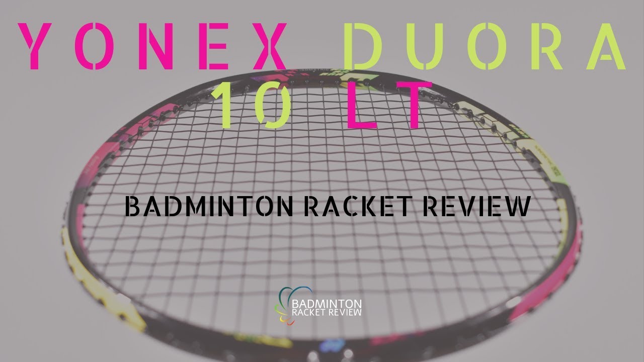 Yonex Duora 10LT Badminton Racket Review - YouTube
