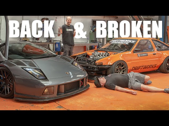 Back & Broken - Really Not Good - DW86 and Murcielago post Ultrace