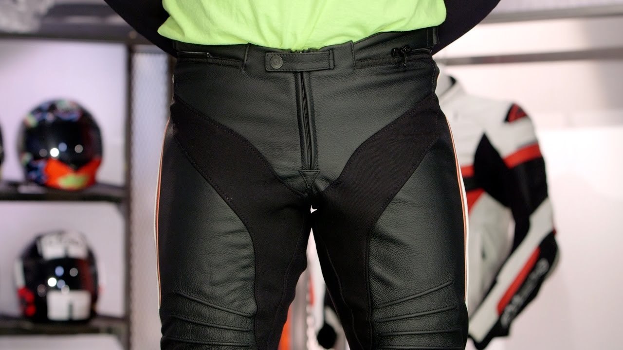 Dainese Misano Leather Pants Review at RevZilla.com - YouTube