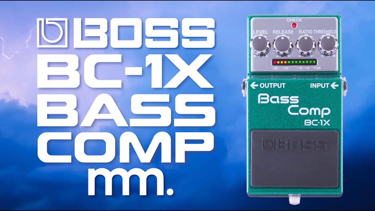 MusicMaker Presents - BOSS BC-1X BASS COMP: A Sophisticated Bass