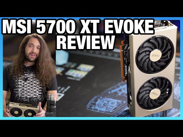 MSI RX 5700 XT Evoke OC Review: Thermals & Noise vs. Sapphire