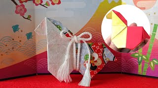 干支】午年 折り紙 馬の折り方 - YouTube