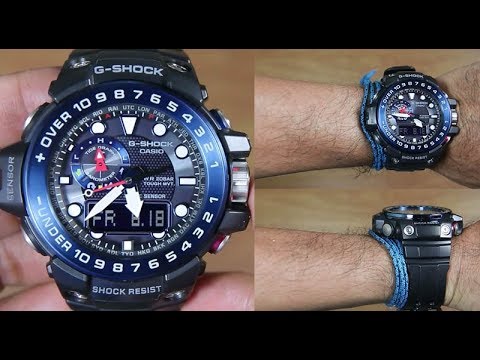 CASIO G-SHOCK GULFMASTER GWN-1000B-1B - UNBOXING - YouTube