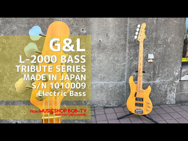 G&L L-2000 BASS TRIBUTE SERIES MADE IN JAPAN S/N1010009【商品紹介