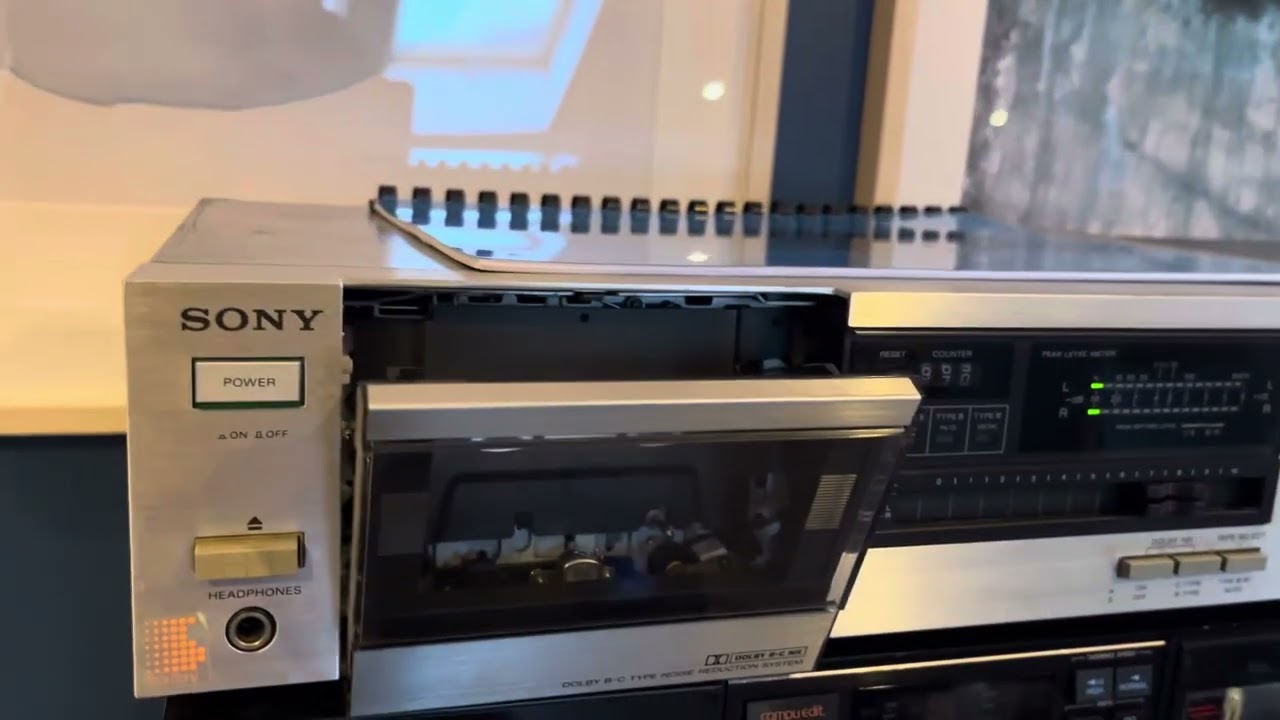 Sony TC-FX707R Record Playback: Restoration and Sound Showcase