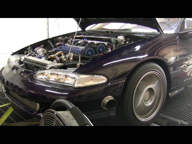 Jeff's ER Built 42R 1G 900+hp AWD 1g DSM Talon Dyno pulls on 2
