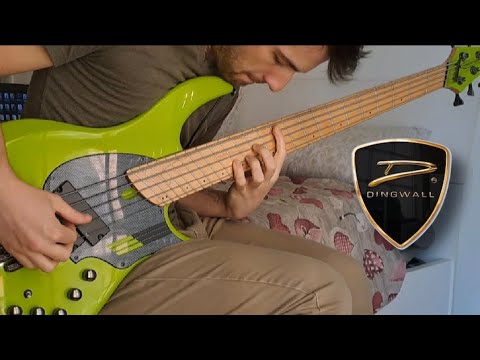 Dingwall NG2 5 Strings Bass - GREEN FERRARI [DEMO SOUND TEST