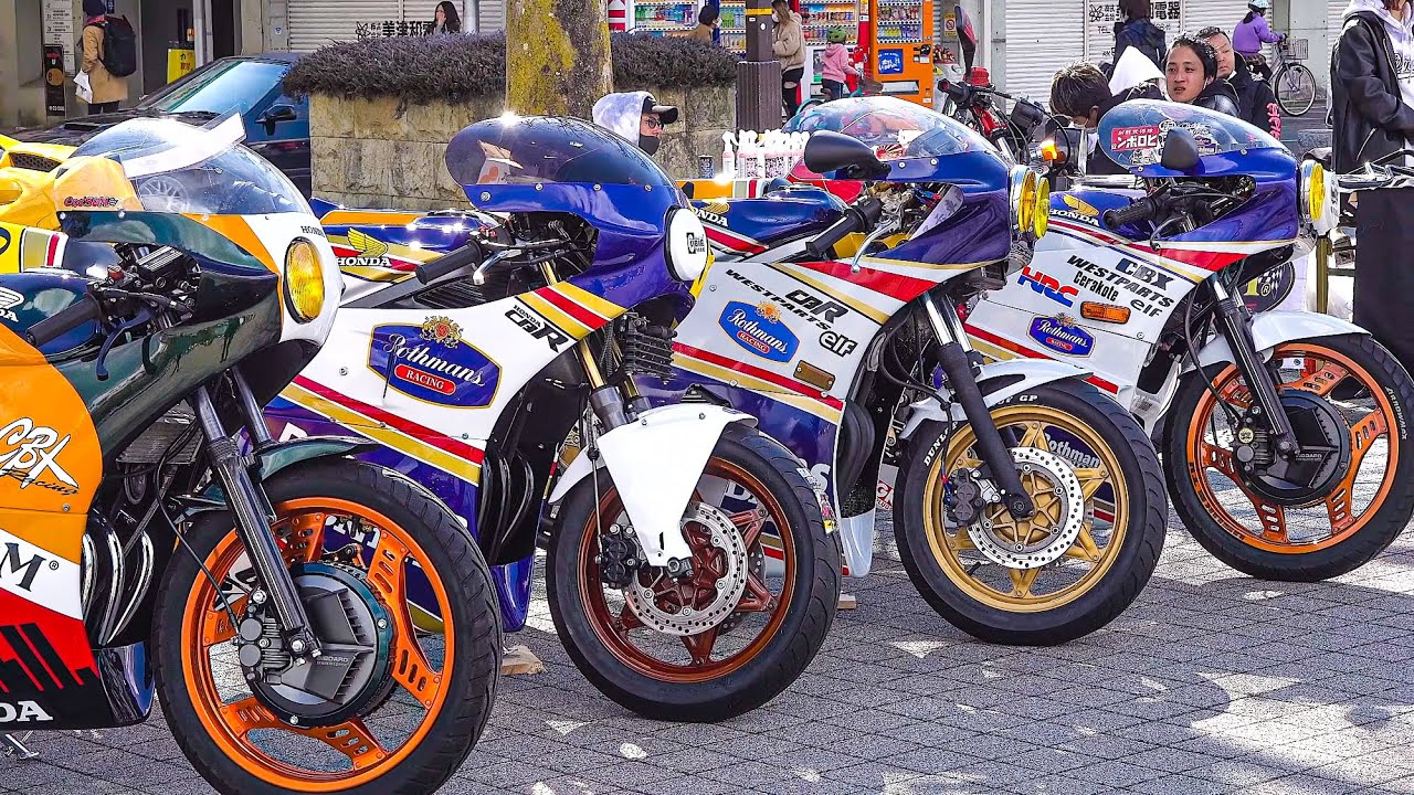 ロケットカウルでバチバチに決まったCBR CBX‼️】青空集改 - YouTube