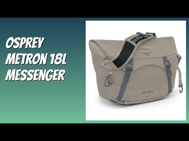 REVIEW (2026): Osprey Metron 18L Messenger. Features. - YouTube