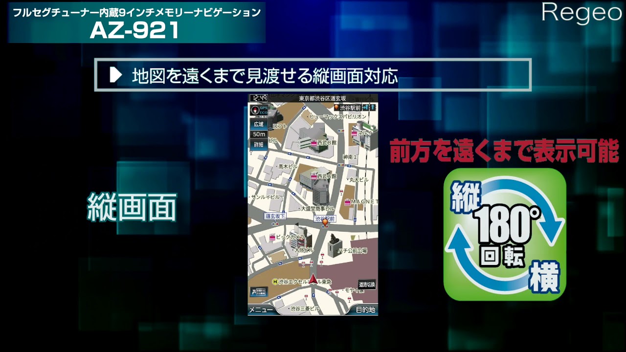 Regeo】AZ-921_製品紹介動画 - YouTube