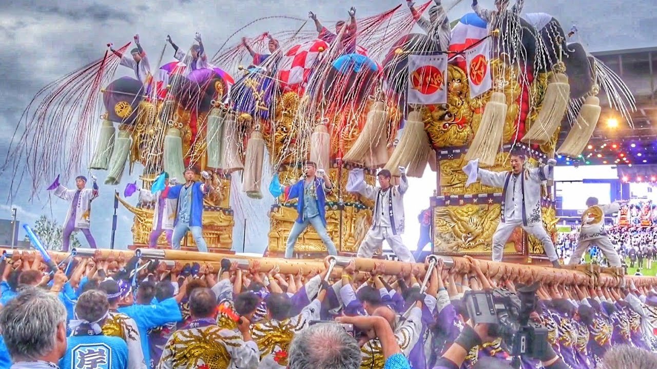 圧巻！万博 3台での寄せ太鼓！【新居浜太鼓祭り in 大阪·関西 万博