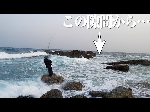 An amazing professional technique. He pulls out fish from tiny