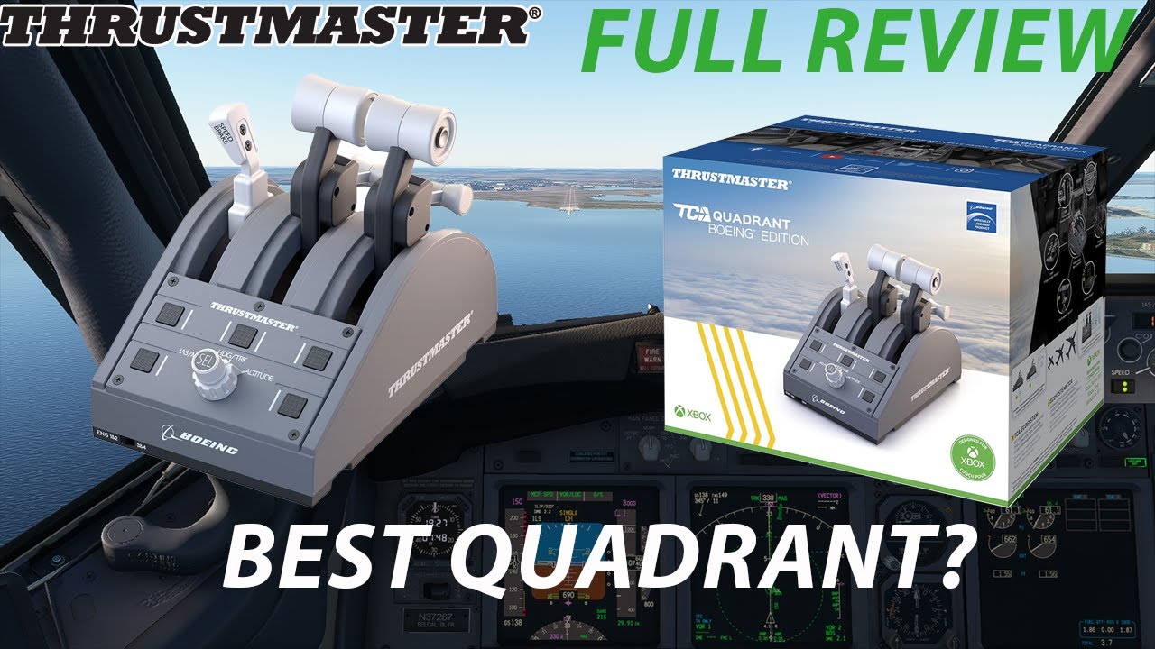 Thrustmaster TCA Boeing Quadrant Setup & Full Review in 2024