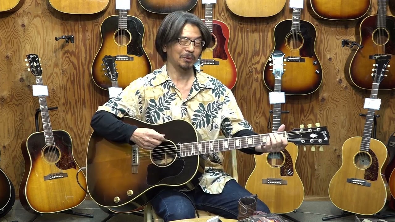 GIBSON J 160E 1991 - YouTube