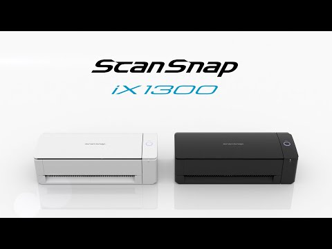ScanSnap iX1300 機能紹介 - YouTube