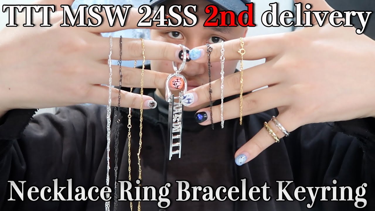 TTT MSW 24SS 2nd Part3 アクセサリー類まとめて入荷！リング