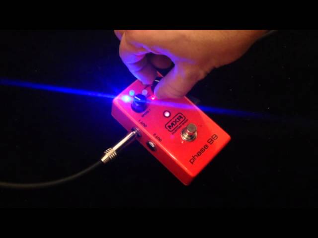 MXR Custom Shop Phase 99 Effects Pedal Demo - YouTube