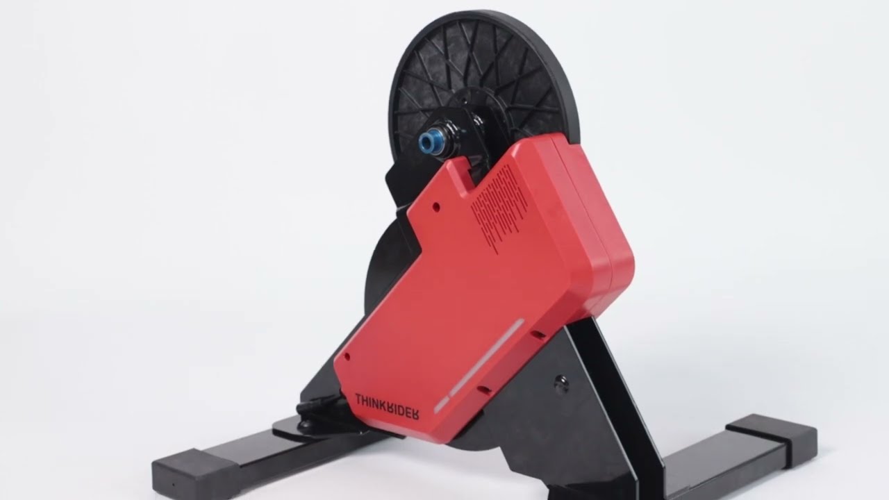 ThinkRider X2 smart bike trainer - YouTube