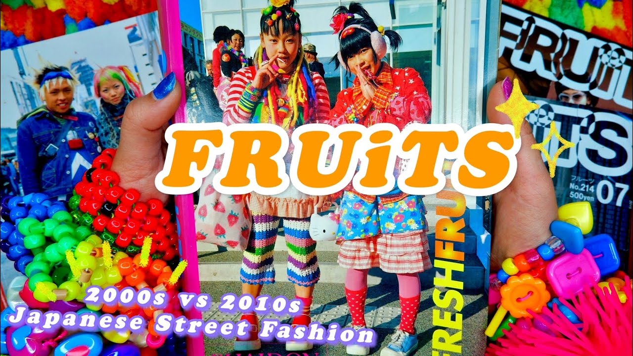 FRUiTS Magazine Flipthrough! Differences Between 90s/2000s Y2K