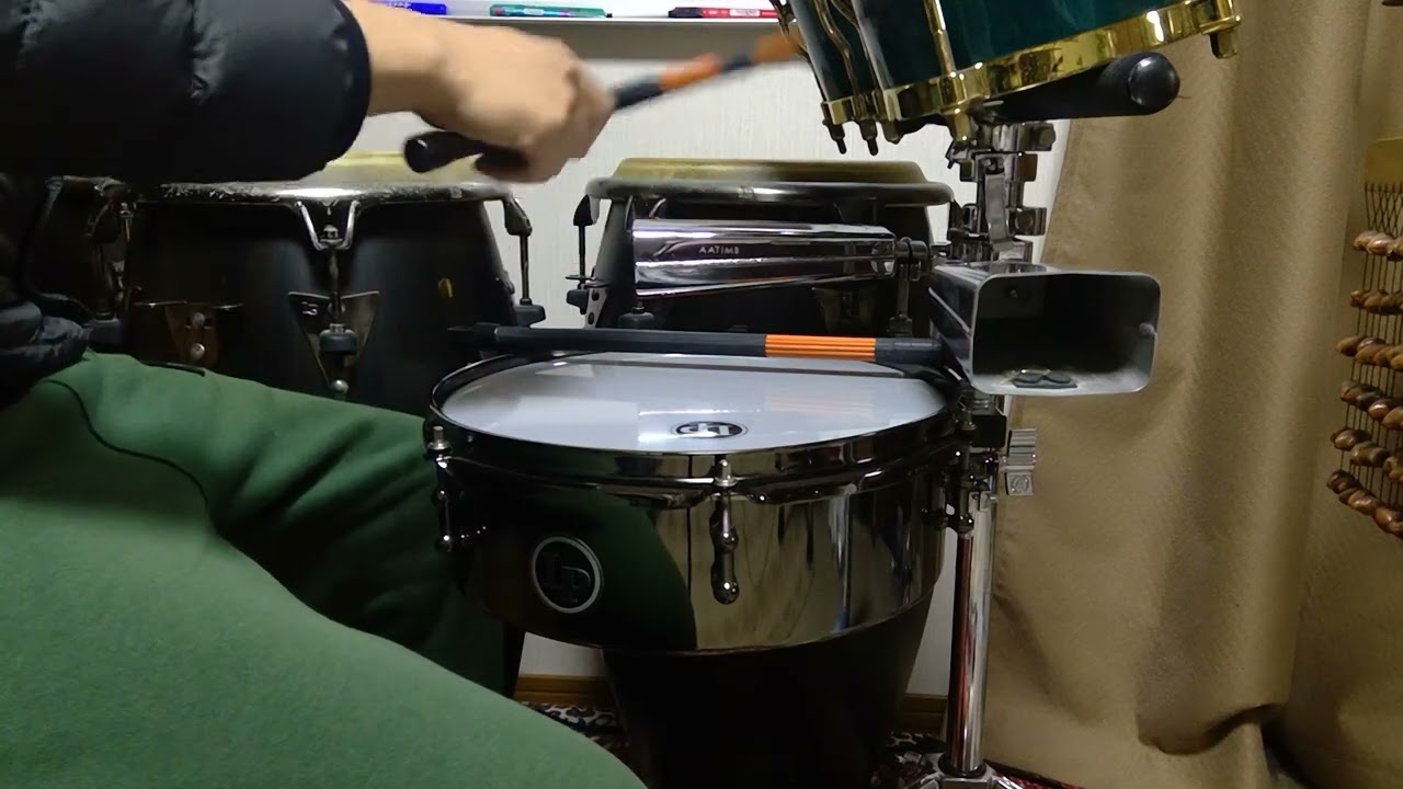 LP 812-BN Timbales - YouTube