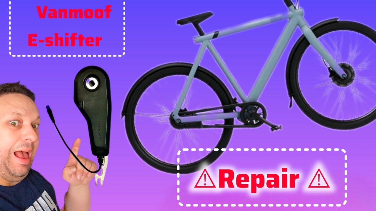 🔋VANMOOF S3 / X3 Error 6 Error 17 /18/19/20/21 Hard Reset